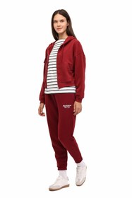 Resim Kinetix WL 17ARIA BTS-K18 5PR Bordo Kadın Eşofman Üstü 