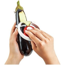 Resim Ergonomik Tasarımlı Avuç İçi Seramik Başlıklı Soyacak Asorti Karışık 