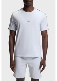 Resim Boss Erkek T Shirt 50545930 052 Açık Mavi Açik Mavi 