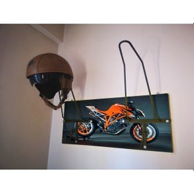Resim Özel Fotoğraflı Kask Askısı, Motorcu Kask Askısı, Personalv74 