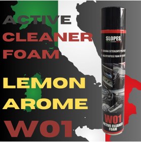 Resim Slopes W01 Active Cleaner Foam Çok Amaçlı Temizleme Köpüğü 500ml. 