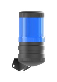 Resim Mesan Yanıp Sönen Ampul 2 Ses Elektronik Siren Mavi 24vdc Ms 407.5.24vdc 