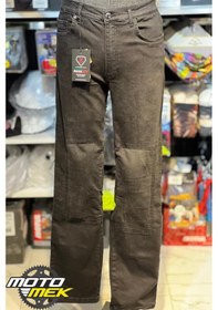 Resim Forte Gt Spırıt Korumalı Kevlarlı Motosiklet Pantolonu Siyah 