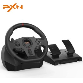 Resim Pxn V900 Oyun Direksiyon Seti - 270/900° Pc Yarış Direksiyonu, Lineer Pedal, Gaz Freni, Sol ve Sağ Yarış Vites Değiştirme Pc, Ps3, Ps4, Xbox One, Xbox Series 
