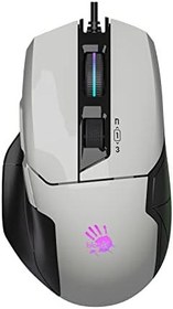 Resim Bloody W70 MAX P.White 10.000 CPI Optik RGB-Ultra Core 3&4 Aktif Gamer (Oyuncu) Mouse, Beyaz 