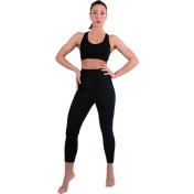 Resim Agraflı Terletici Ekstra Yüksel Bel Termal Sauna Tayt 