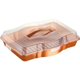 Resim Bursev Borcam Saklama Börek Taşıma Kabı Dikdörtgen B1104 