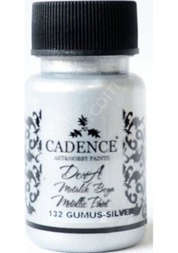 Resim 132 Gümüş Cadence Dora Metalik Boya 50Ml Cc 