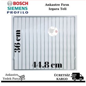 Resim Bosch Siemens Uyumlu Profilo Ankastre Fırın Tepsi Izgara Teli 44.8 X 36 - 464001393 