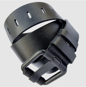 Resim Rich Smith Hakiki Deri Kemer Erkek Spor Siyah Roll Toka 4.2 CM / Rs1016 Siyah 