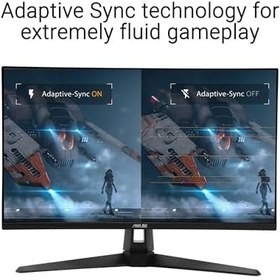 Resim ASUS TUF GAMING VG27UQ1A 27 4K Fast IPS 3840x2160 1ms 160Hz 300cd DP HDMI Hoparlör VESA 3YIL%95 DCI-P3, DisplayWidget Center, AMD FreeSync Premium, NVIDIA G-SYNC Uyumlu 
