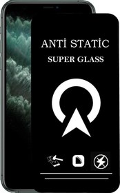 Resim Apple Iphone 11 Pro Max Tam Kaplayan Anti Statik Çizilmez Safir Ekran Koruyucu Cam 