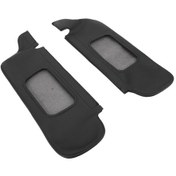 Resim Reedark Ford Mustang 1994-2004 İçin Gri Pu Deri Güneş Koruyucu Örtü 2 Adet - Kolay Kurulum, Kırılma Direnci Ve İç Dekorasyonu Zenginleştirir 