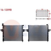 Resim Veka-16-1209b - Su Radyatoru Brazıng Jeep Grand Cherokee Iı Wj 