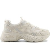 Resim Butigo 25S-003 5FX Krem Kadın Sneaker 