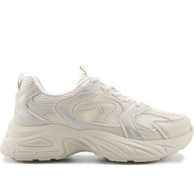 Resim Butigo 25S-003 5FX Krem Kadın Sneaker 