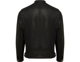 Resim Derimod Towns Erkek Siyah Slim-Fit Kısa Deri Ceket 25WGF65872Z 