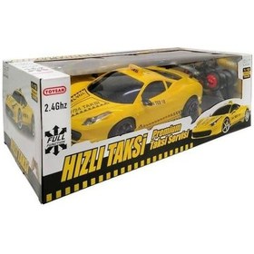 Resim 1:16 Uzaktan Kumandalı Şarjlı Süper Car Taksi Araba 