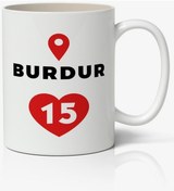 Resim Burdur Baskılı Kupa Bardak Baskılı Kahve Kupa Bardak 