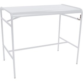 Resim Luxembourg Beyaz Metal Bahçe Masası 