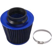 Resim Evrensel Araba Hava Filtresi Mesh İndüksiyon Kiti - Mavi Kaplama Sportkaiyi 