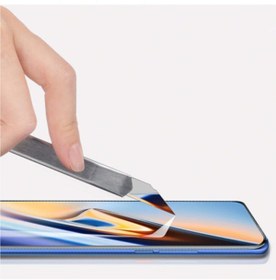 Resim teknosepetim Samsung S23 Ultra Uv Işınlı Sıvılı Full Tam Kaplayan Ekran Koruyucu Kırılmaz Cam Şeffaf S23 Ultra 