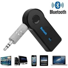Resim Zengemtx Yeni Nesil Bluetooth Aux Araç Kiti Siyah Tv Tablet Telefon Araç Araba 