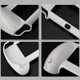 Resim Tetikleme Tutamakları El Tutamağı Uyumlu Dayanıklı Joypad Plastik Esnek El Tutacağı PS Vita Playstation Vita 1000 (PCH-1000) ile Uyumlu Beyaz 