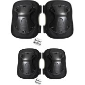 Resim Kordak Koruyucu Dizlik ve Dirseklik Takımı - Askeri Airsoft Motosiklet Bisiklet 