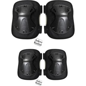 Resim Kordak Koruyucu Dizlik ve Dirseklik Takımı - Askeri Airsoft Motosiklet Bisiklet 