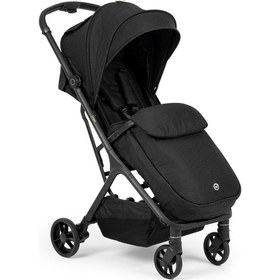 Resim Bagi Compact Autofold Bebek Arabası Black Black 