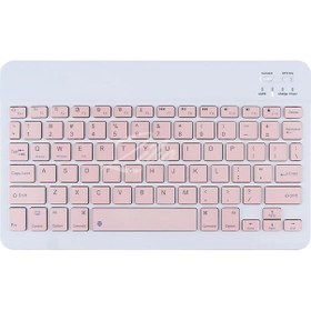 Resim Apple Uyumlu iPad 9.nesil Bluetooth Klavye Mouse Set Lazer 