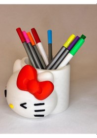 Resim Kalemlik - Hello Kitty Masaüstü Kalemlik Diğer 