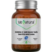 Resim VENATURA Omega 3 1600 Balık Yağı Takviye Edici Gıda 30 Kapsül 