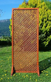 Resim Mandu Ahşap Paravan Seperatör 
