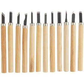 Resim abnturk Sanatsal El işleme Kalem iskarpela Çelik Hobi Seti 12li Ahşap Plastik Oyma Maket Yapma Set Ağaç 