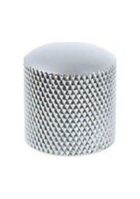 Resim Gitar Pot. Düğme Başlığı Kubbeli Metal, Krom, 1 