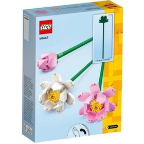 Resim Lego 220 Parça Nilüfer Çiçekleri 