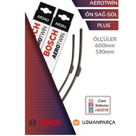 Resim Volkswagen Amarok 2011-2020 Muz Tipi Aerotwin Ön Silecek Takımı Bosch 