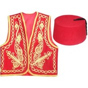 Resim Kına Atölyesi Kına Malzemeleri Osmanlı Işlemeli Yelek 