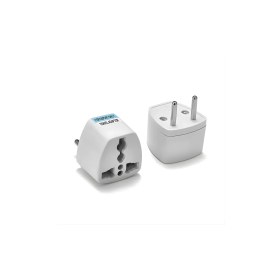 Resim MN6 MN008 Avrupa Tipi Universal Seyahat Adaptörü 2 Pin Type C-5 Adet-Amerikan Ingiliz Çin Fiş Çevirici 
