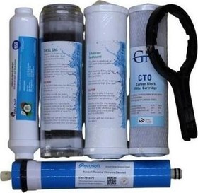 Resim Açık Kasa Su Arıtma Cihazı 5’li Set Mebranlı Ihlas ve Açık Kasa Tüm Cihazlara Uyumludur 