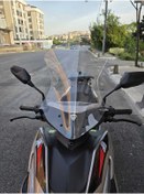 Resim MOTOCAM Yamaha MiO Aerox Siperlik Ön Cam Şeffaf Renkli 54cm 4mm 