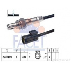 Resim FACET OKSIJEN SENSORU KALOS 1,2 8V LACETTI 1,6 16V - 10.7198 