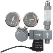 Resim Ipoearthu Co2 Regülatörü Çift Ölçer Solenoid Valf Köpük Kaydedici Kontrol Sistemi Balık Tankı Co2 Basınç Düşürücü Valf Ab Fişi (Yurt Dışından) 