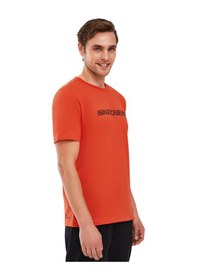 Resim Skechers Graphic T-shirt M Short Sleeve Erkek Turuncu Tshirt S212960-700 Turuncu 