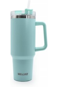 Resim SEWRS 467FHM5GGF4 Pipetli Bardak Termos 1.2 Litre Açık Yeşil GHFYFY65FGJ43 1139529 