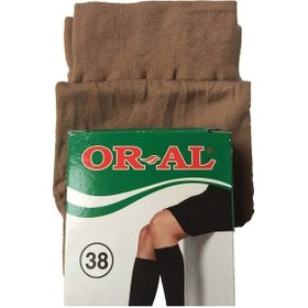 Resim Or-al 6 Lı Paket 70 Denye Kalın Mus Dizaltı Çorap-38-bronz 001 