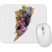 Resim Baskı Dükkanı Power Rangers Serie Classica Mouse Pad 