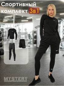 Resim Mystery 3'ü 1 Arada Kadın Siyah Raşgard Eşofman Takımı 271693396 Siyah 